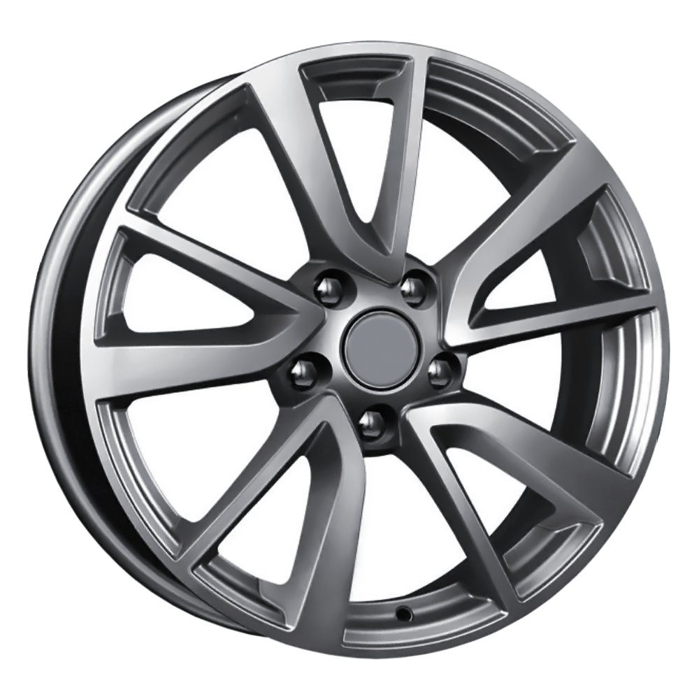 Диск литой 7,0*17 5*114,3 ET39 60,1 КиК КС699 (ZV RAV4) Дарк платинум