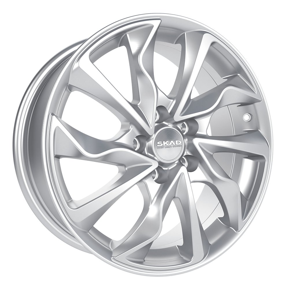 Диск литой 7,0*17 5*114,3 ET45 60,1 СКАД Marseille Селена