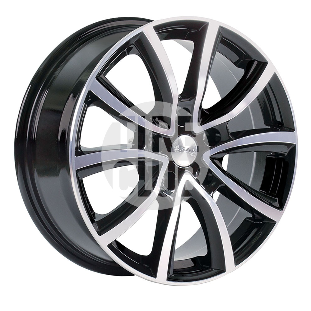 Диск литой 7,0*17 5*114,3 ET35 67,1 СКАД Онтарио алмаз