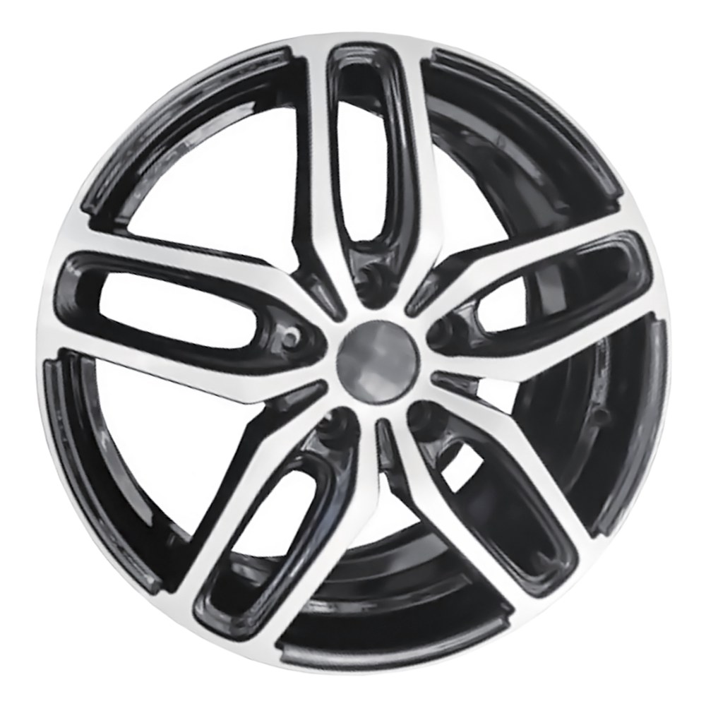 Диск литой 6,5*17 5*112 ET48 D66,6 Вектор B200 Алмаз черный