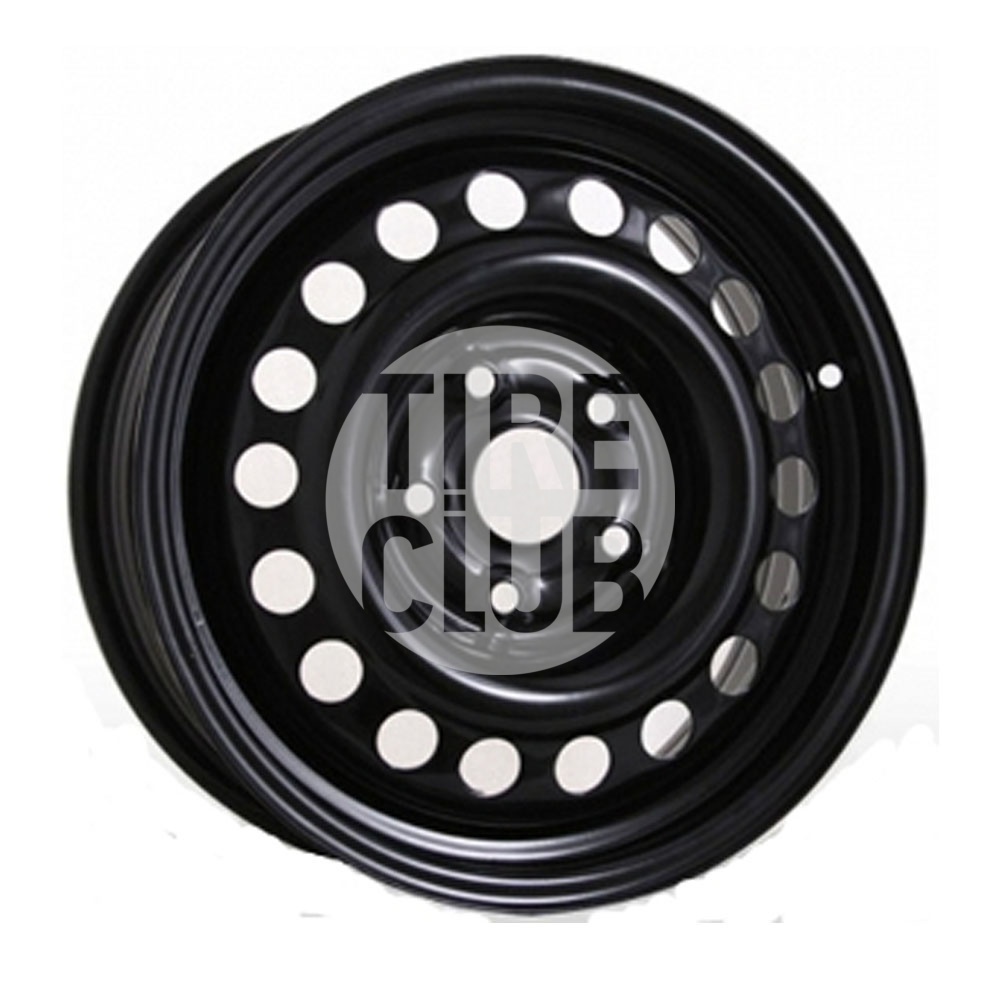 Диск штампованный 6.5*16 5*114.3 ET35 67.1 TREBL  X40020 Black