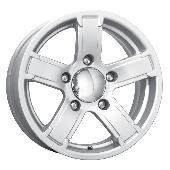 Диск литой 6.5*15 5*139.7 ET40 98 КиК КС462 Ангара сильвер
