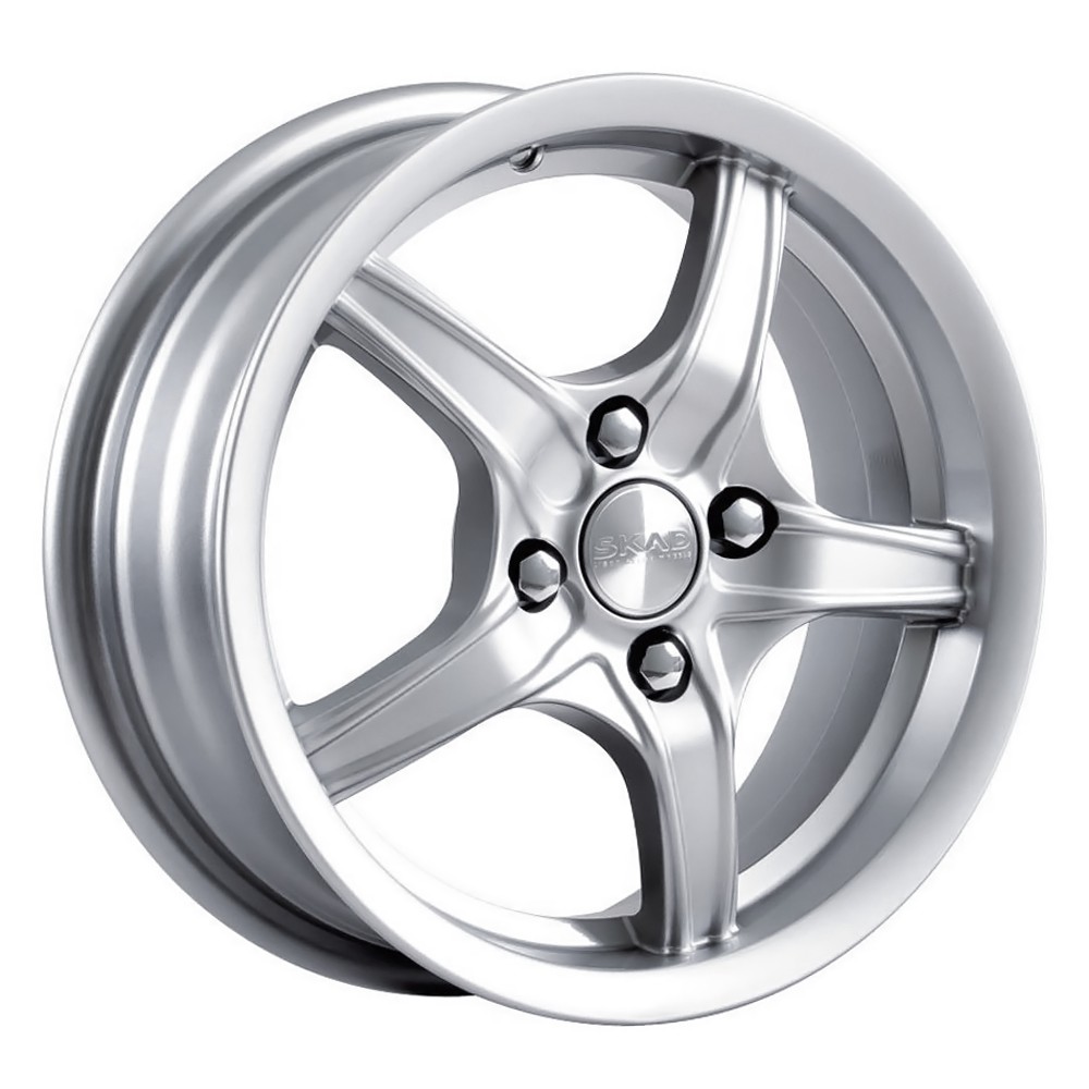 Диск литой 5,5*14 4*100 ET38 67,1 СКАД Стинг сильвер