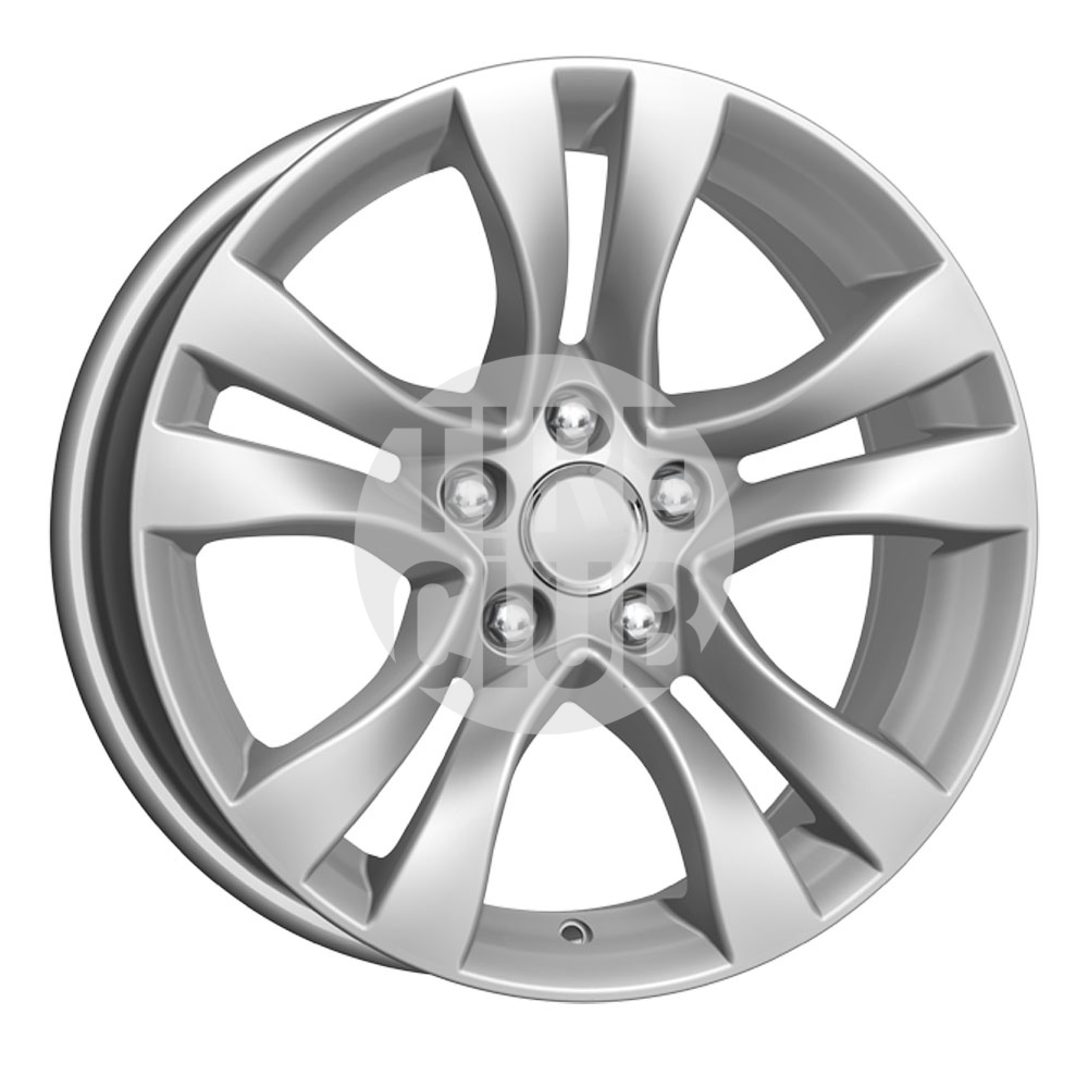 Диск литой 6,5*16 5*105 ET39 56,6 КиК КС659 (16_Cruze) сильвер