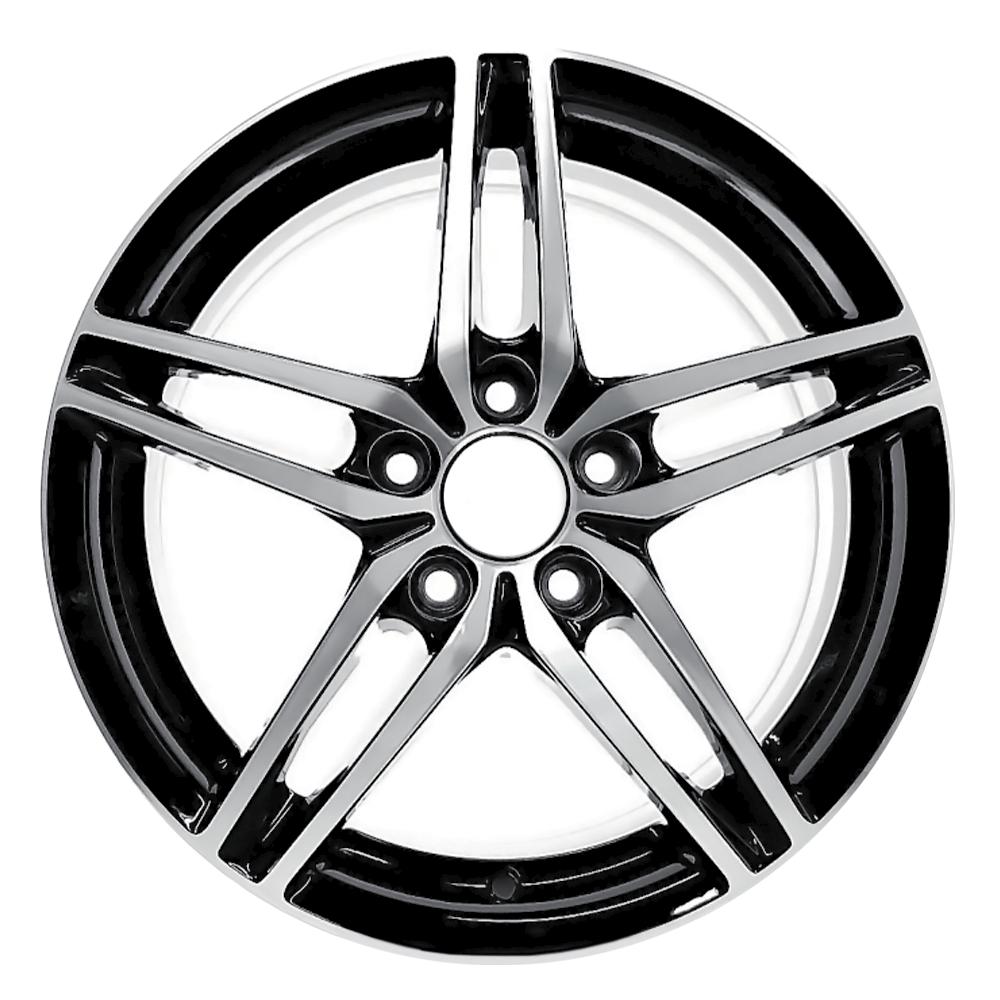 Диск литой 6,5*16 5*114,3 ET50 D66,1 Вектор B219 Алмаз черный