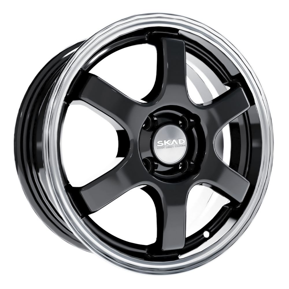 Диск литой 6,0*15 5*100 ET38 57,1 СКАД Киото алмаз антрацит