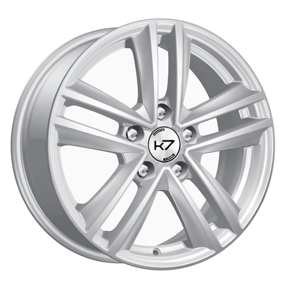 Диск литой 6*15 5*105 ET39 D56,6 k7 K-127 Серебро S