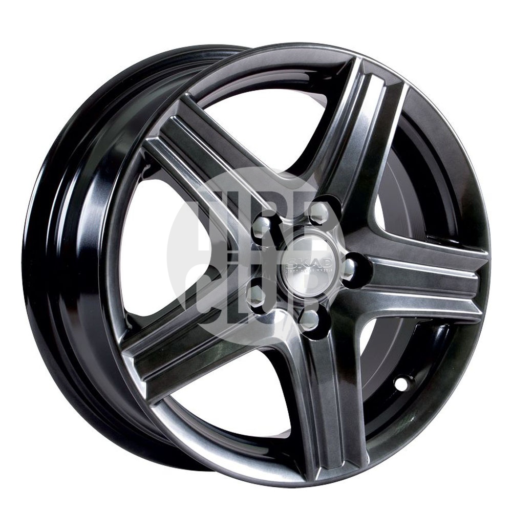 Диск литой 5,5*14 4*100 ET49 56,6 СКАД Магнум Гальвано