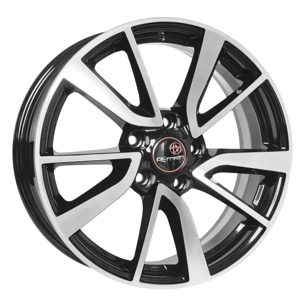 Диск литой 7*17 5*114,3 ET45 D67,1 Remain R162 (A 17_C*-5) Алмаз черный