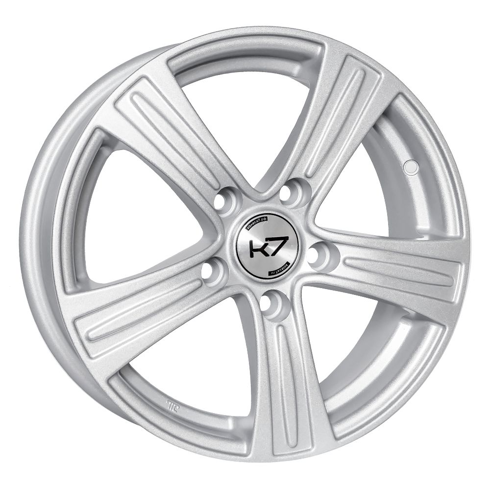 Диск литой 6*15 5*112 ET43 D66,6 k7 K-109 Серебро