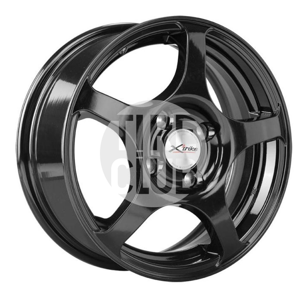 Диск литой 5,5*14 4*98 ET35 58,5 X`trike X-103 BK