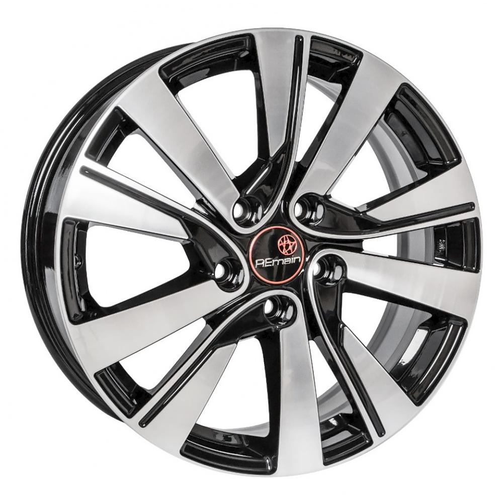 Диск литой 7,0*17 5*114,3 ET51 67,1 Remain (Vektor) R185 ( Kia Оптима ) алмаз черный