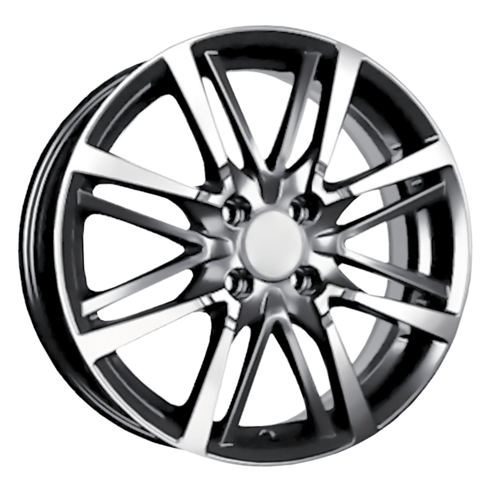 Диск литой 6*16 4*98 ET35 D58,5 Вектор B215 Алмаз черный