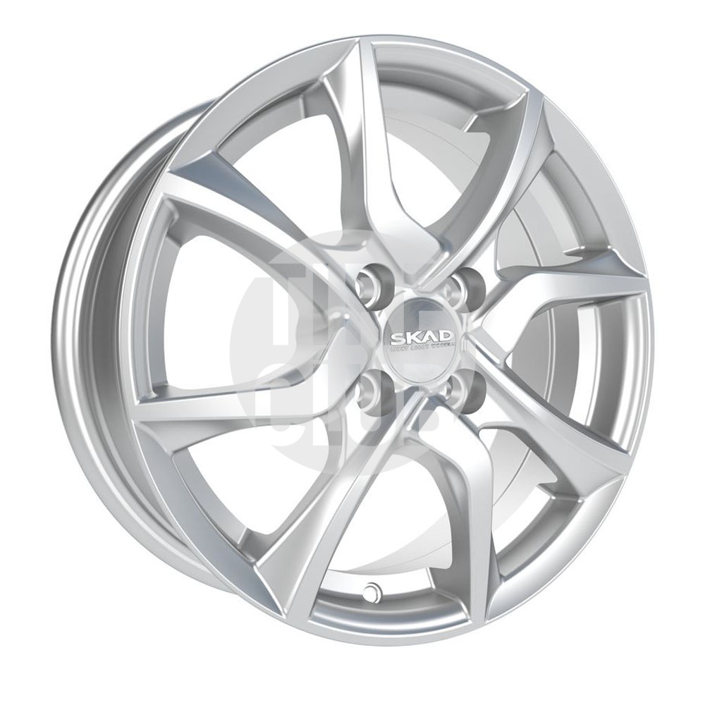 Диск литой 6,0*15 4*108 ET27 65,1 СКАД Тулон селена