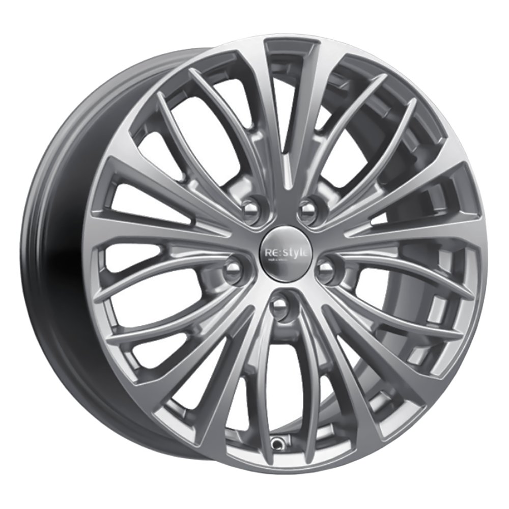 Диск литой 7,5*17 5*114,3 ET46 D67,1 КиК Hyundai i40 (КСr873) дарк платинум