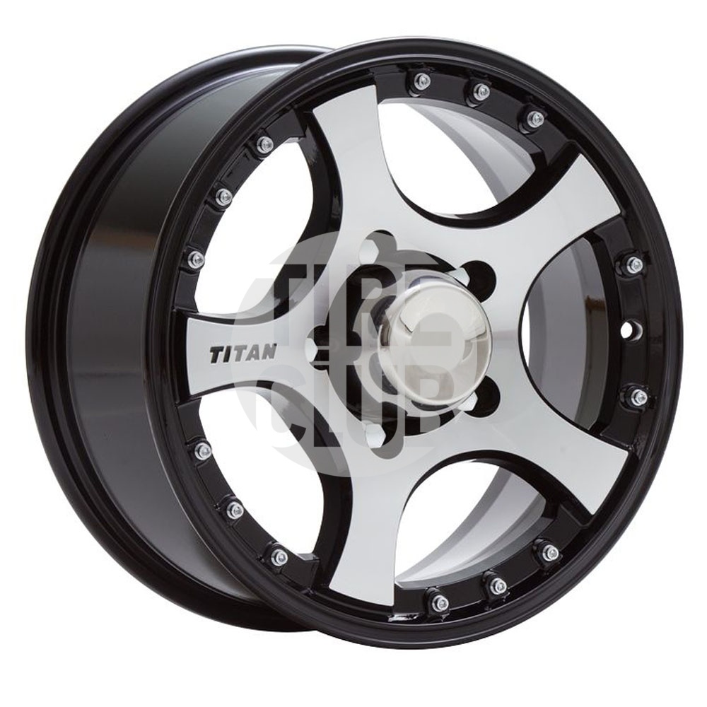 Диск литой 7,0*16 5*139,7 ET35 109,7 СКАД Титан алмаз