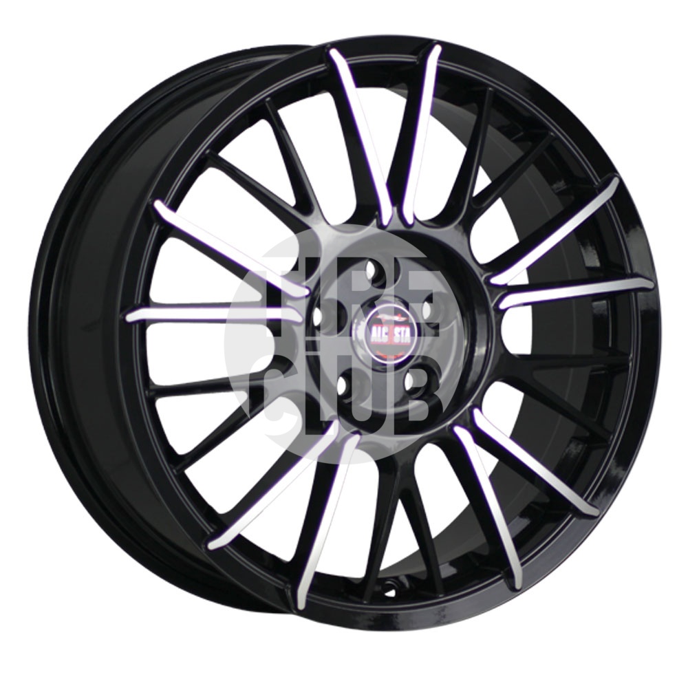 Диск литой 5,5*14 4*98 ET35 58,6 ALCASTA M33 BKF