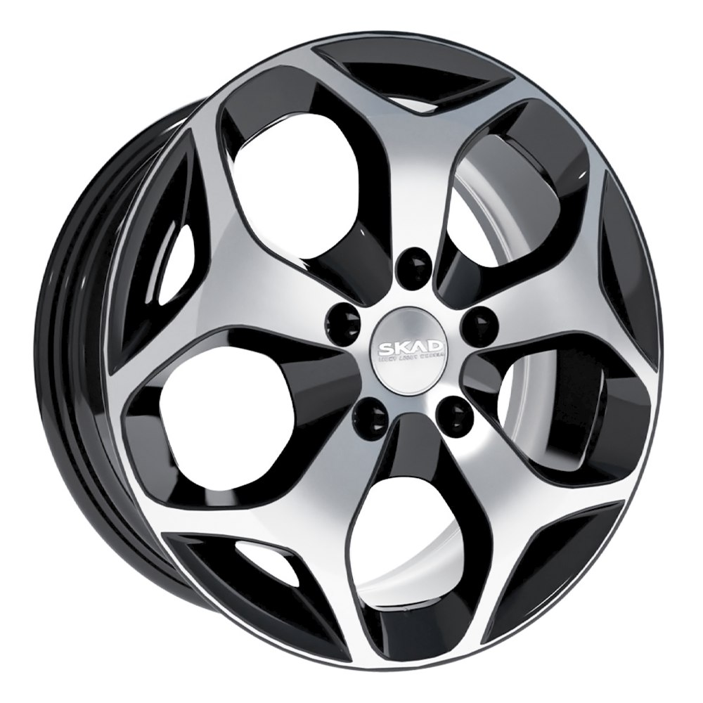 Диск литой 6,5*16 5*114,3 ET46 67,1 СКАД Гамбург Алмаз