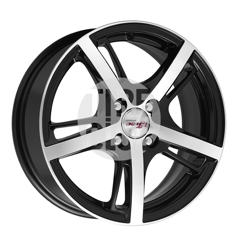 Диск литой 6,0*15 4*100 ET40 60,1 iFree (КИК) Куба Либре блэк джек