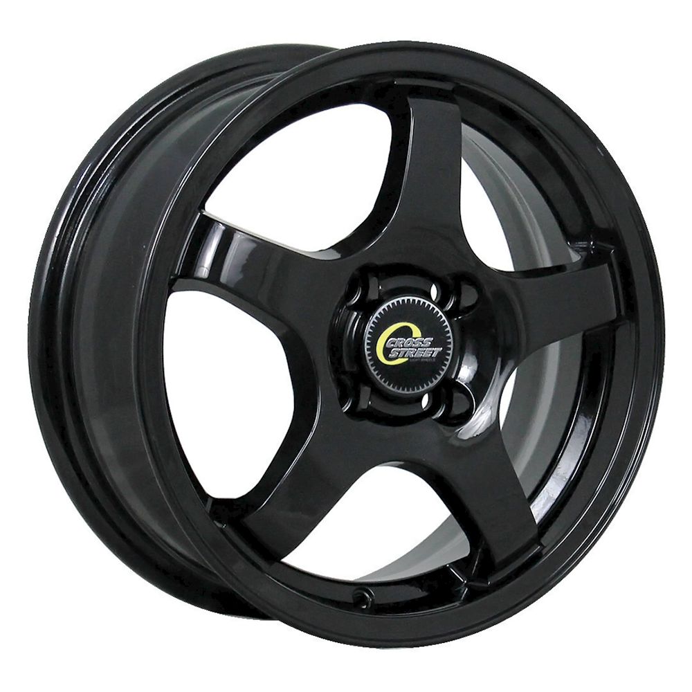 Диск литой 5,5*14 4*98 ET35 58,6 CROSS STREET CR-14 Black