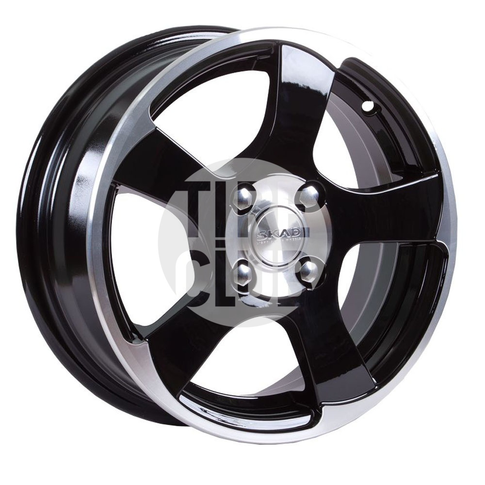 Диск литой 5,5*14 4*98 ET35 58,6 СКАД Акула Алмаз