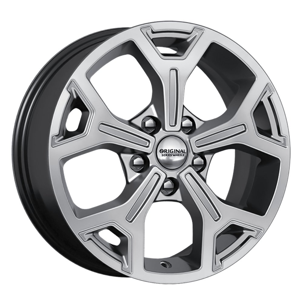 Диск литой 6,5*16 5*114,3 ET50 66,1 СКАД KL-318 Графит