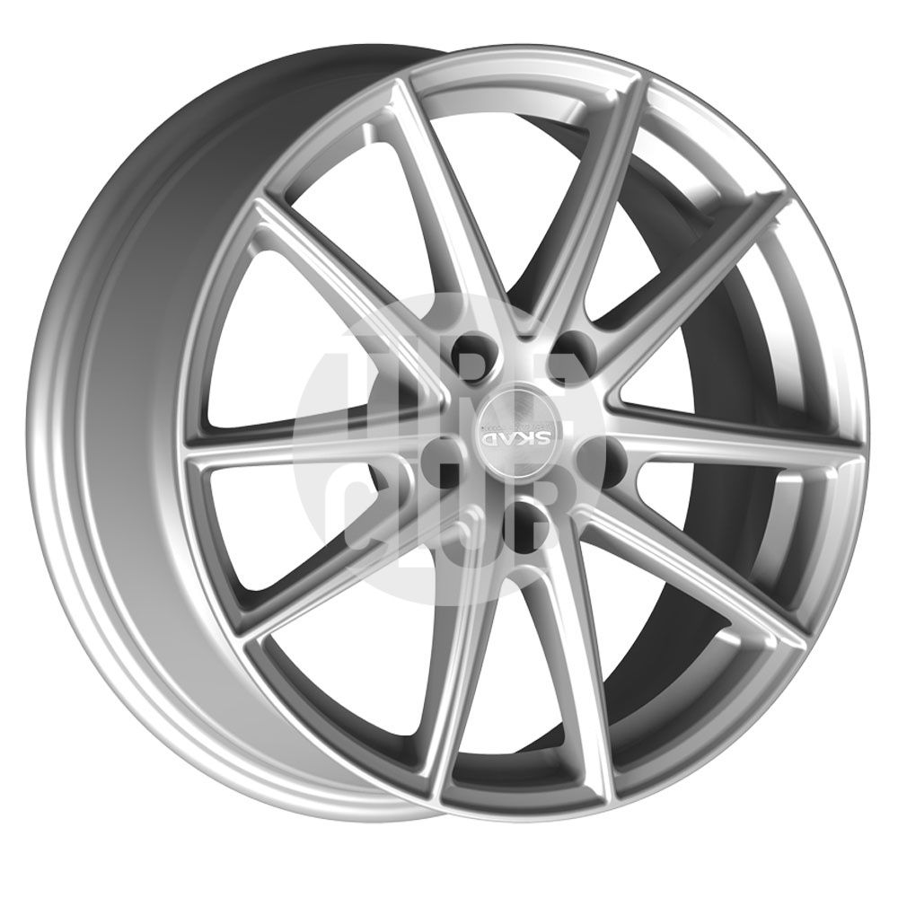 Диск литой 7,0*17 5*114,3 ET48 67,1 СКАД Амстердам селена