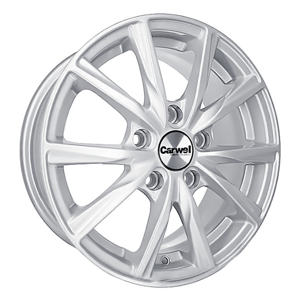 Диск литой 6*15 5*100 ET43 D57,1 Carwel Гамма SB