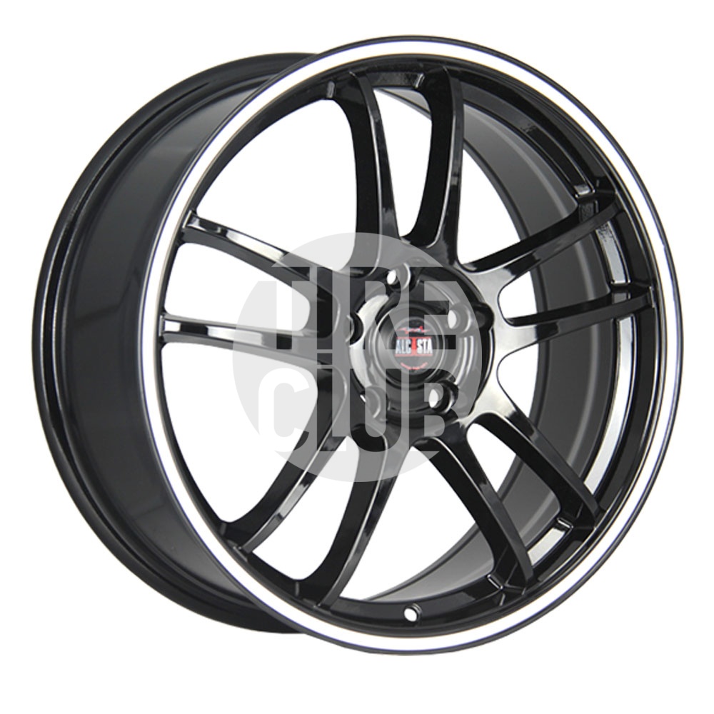 Диск литой 6,0*15 4*100 ET40 60,1 Alcasta M30 BKWS