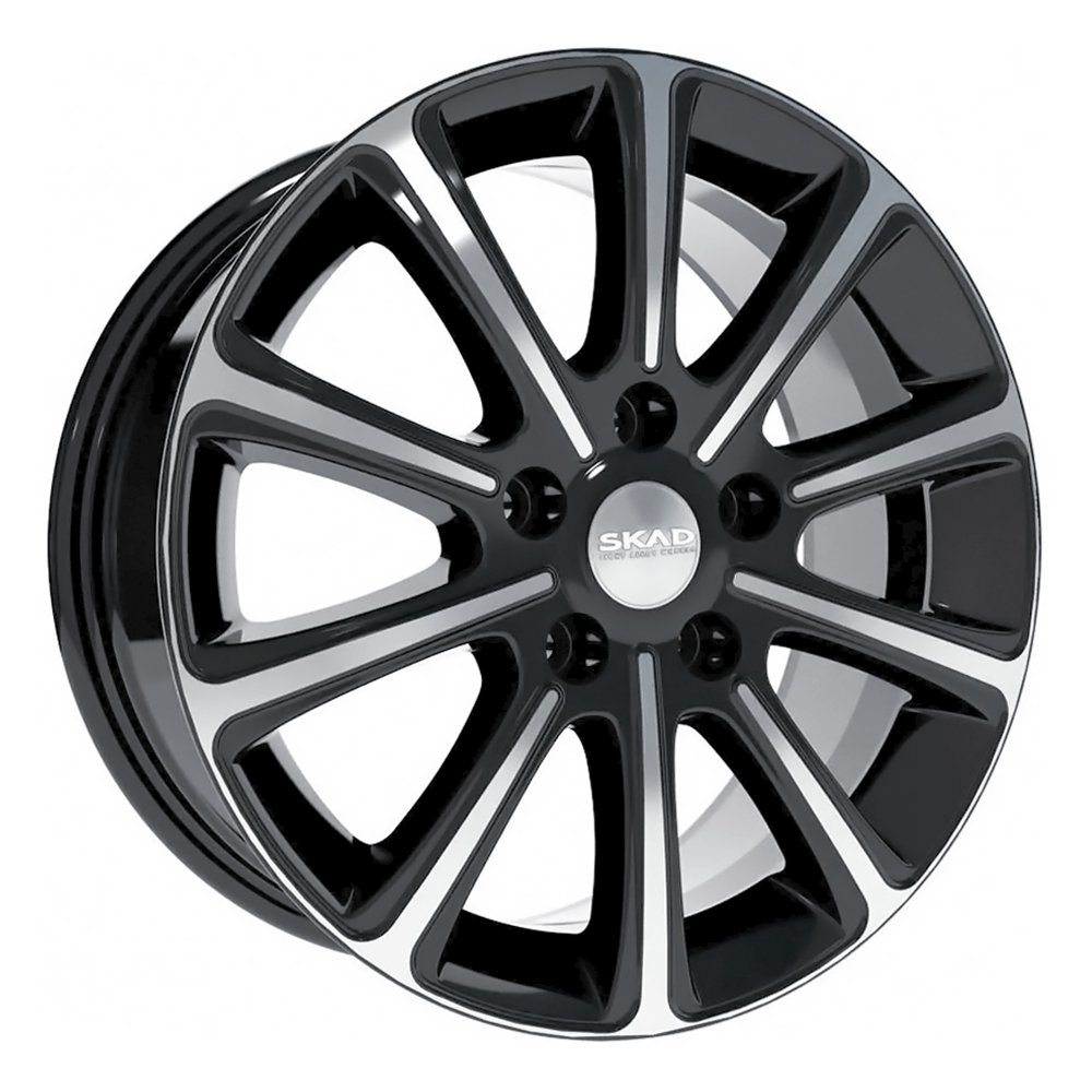 Диск литой 6,5*16 5*114,3 ET45 67,1 СКАД Милан Алмаз