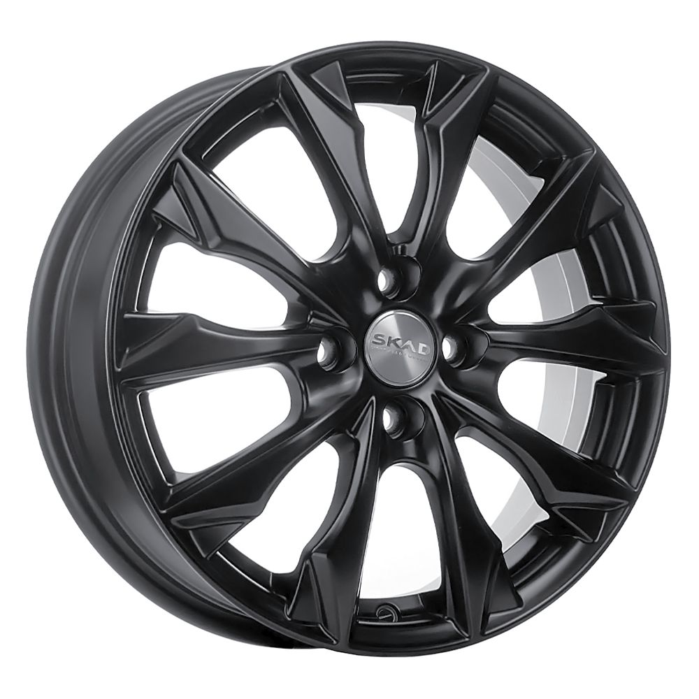 Диск литой 6,0*16 5*114,3 ET45 67,1 СКАД Нагоя Black