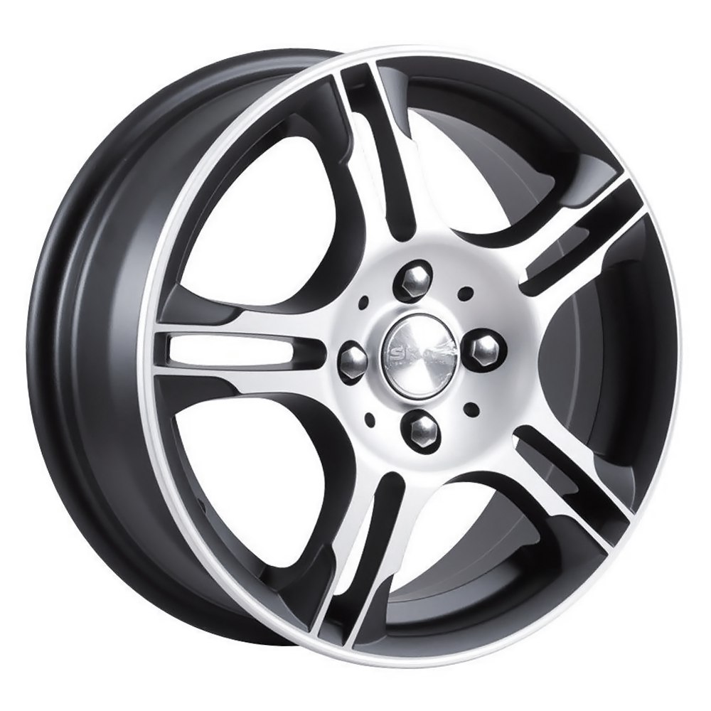 Диск литой 6,0*15 5*114,3 ET43 67,1 СКАД Стар алмаз матовый