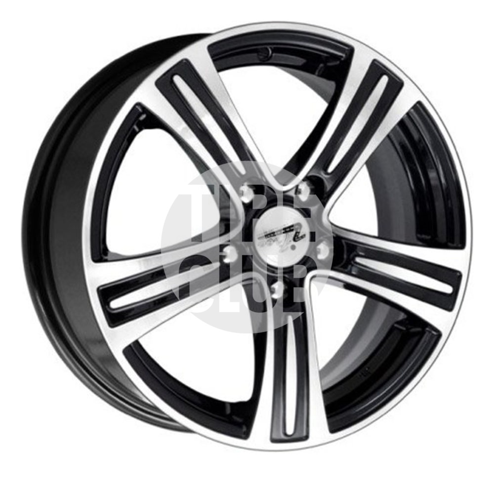 Диск литой 6,0*15 5*114,3 ET45 67,1 iFree (КИК) S.U. блэк джек