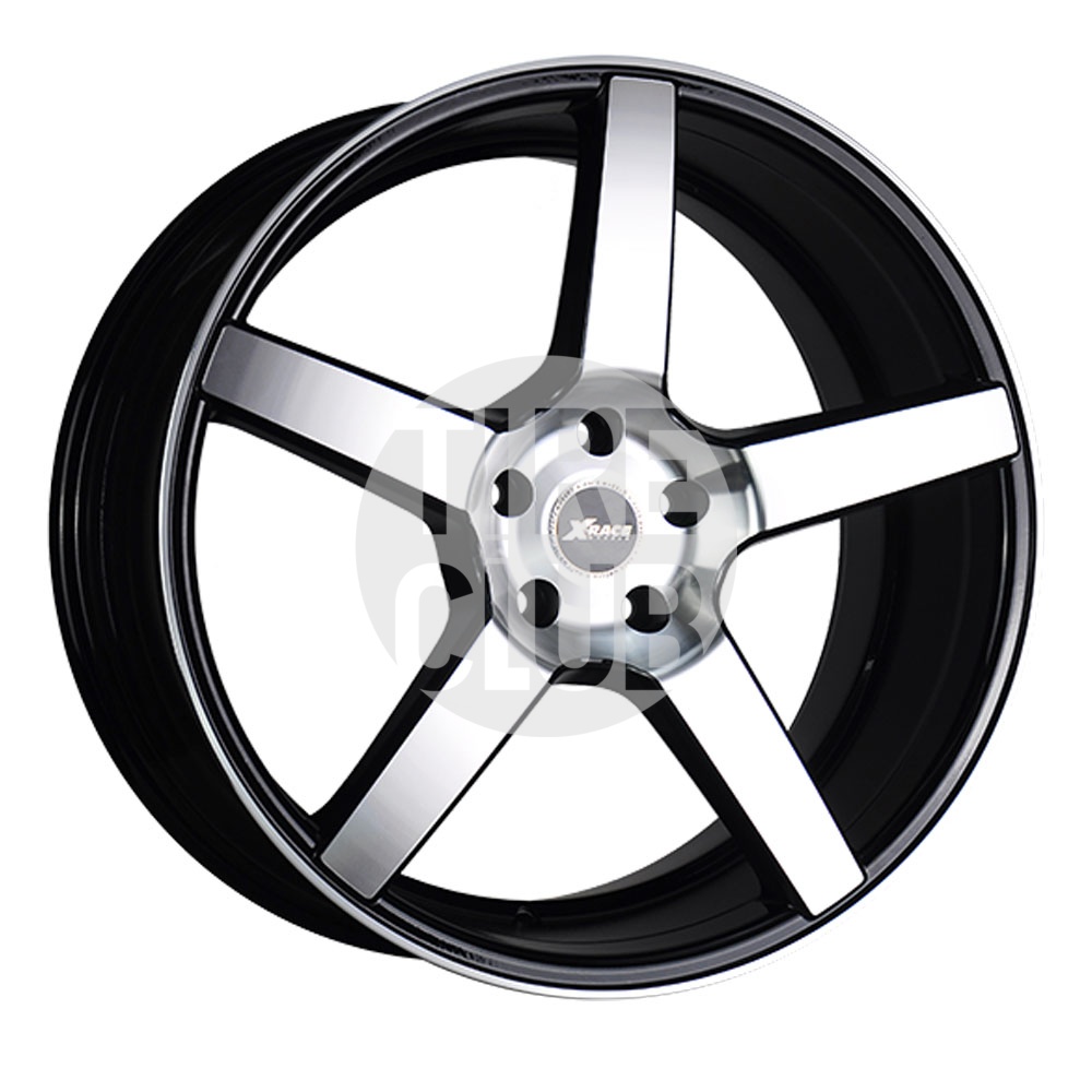 Диск литой 6,0*15 4*100 ET50 60,1 X-Race AF-07 BKF