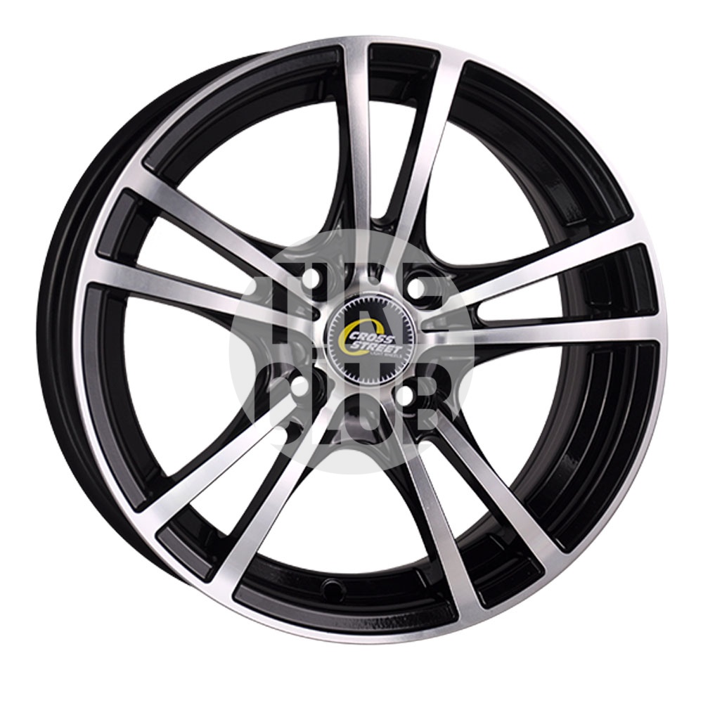 Диск литой 6,0*14 4*98 ET35 58,6 CROSS STREET Y9129 BKF