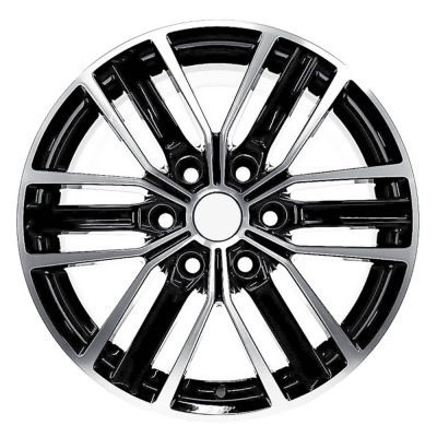 Диск литой 7,5*18 6*139,7 ET25 D100,1 Вектор B218 Алмаз черный