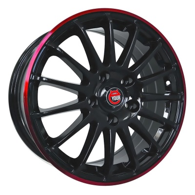Диск литой 5,5*14 4*100 E05 BKRS (Ё-wheels) 45 /60,1/