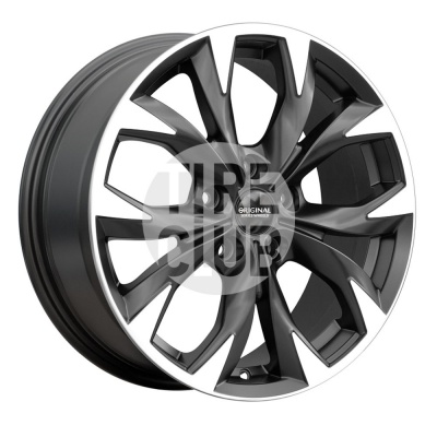 Диск литой 7,0*17 5*114,3 ET50 67,1 СКАД Реплика KL-274 Алмаз-бархат