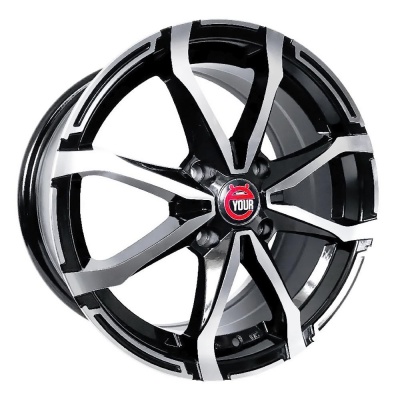 Диск литой 6,0*15 4*98 ET38 58,6 Ё-wheels E17 BKF