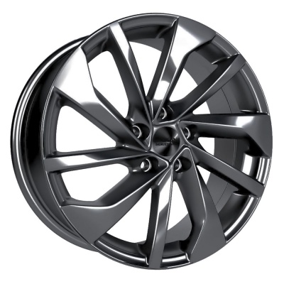 Диск литой 7,0*18 5*114,3 ET45 66,1 СКАД KL-276 (Nissan X'trail) Черный бархат