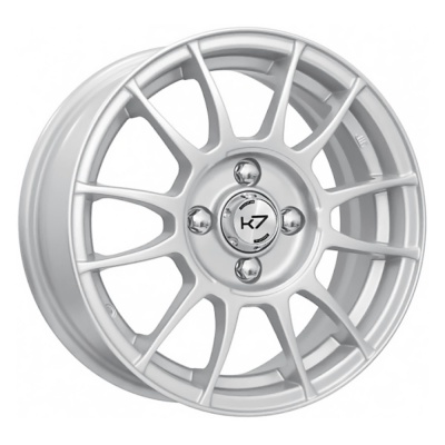 Диск литой 6*14 4*100 ET38 D67,1 k7 К-37 Серебро