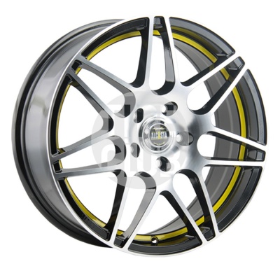 Диск литой 6,0*15 4*100 ET50 60,1 Alcasta M28 BKFYSI