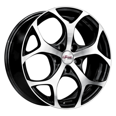Диск литой 7,0*17 5*114,3 ET39 60,1 iFree Тортуга блэк джек