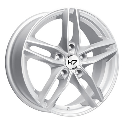Диск литой 6,5*16 5*114,3 ET50 D67,1 k7 K-108 Серебро