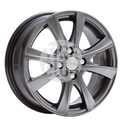 Диск литой 5,5*14 4*98 ET38 58,6 СКАД Мальта Графит