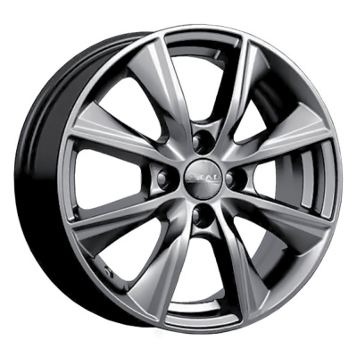 Диск литой 6,0*15 4*100 ET46 54,1 СКАД Порту графит