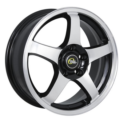 Диск литой 6,5*16 5*114,3 ET50 66,1 CROSS STREET CR-14 BKF