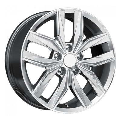 Диск литой 7*17 5*112 ET46 D66,6 Remain R151 (A 17_Audi A4) Сильвер