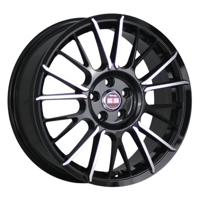 Диск литой 6,0*15 5*112 ET47 57,1 Alcasta M33 BKF