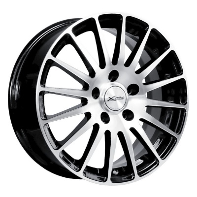 Диск литой 6,5*16 5*114,3 ET45 67,1 X`trike X-128 BK/FP